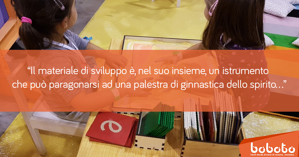 boboto materiali montessori