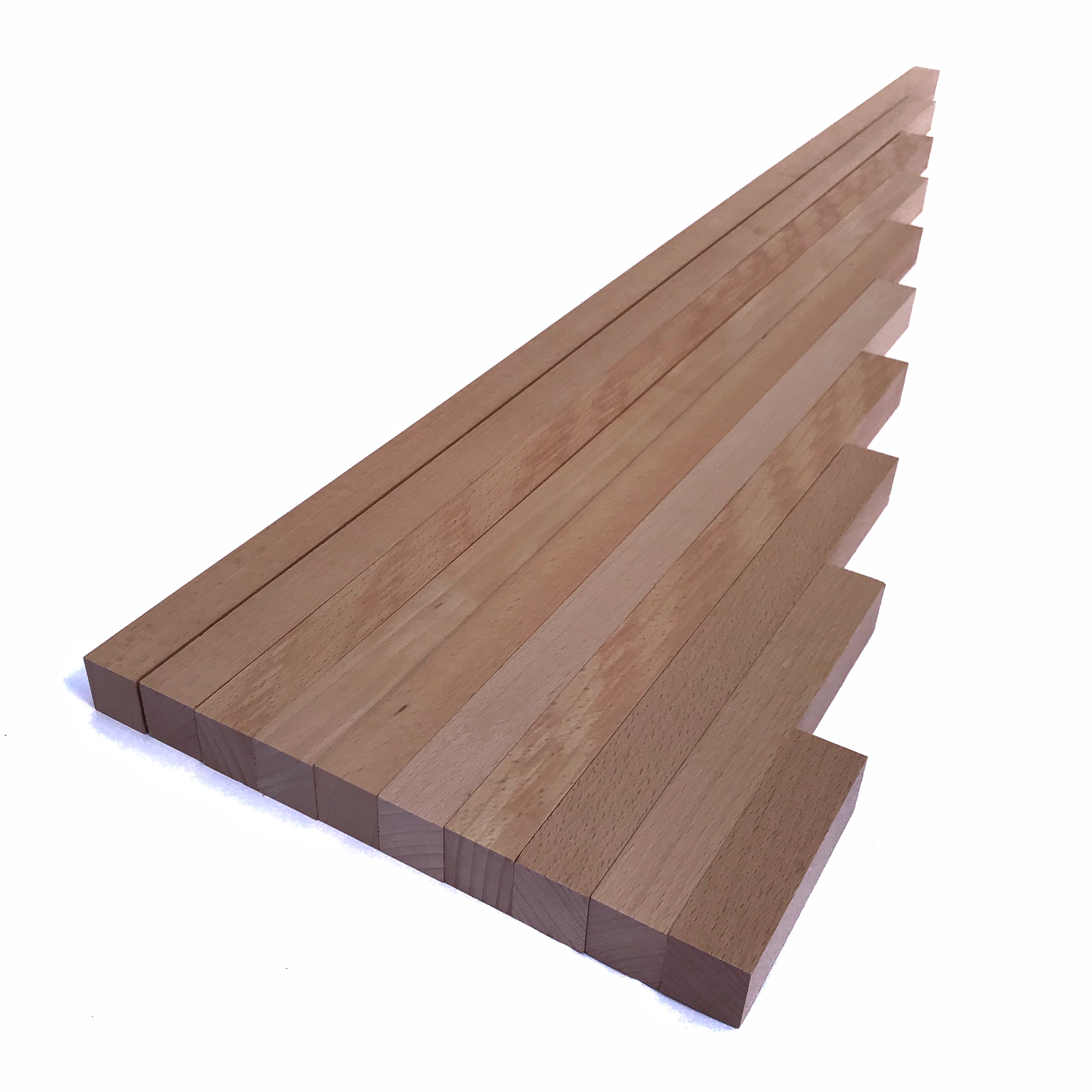 Aste della lunghezza - colore legno